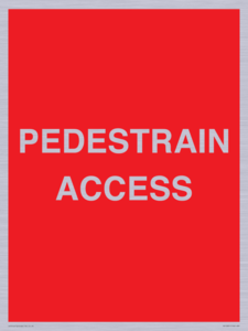 PEDESTRAIN ACCESS